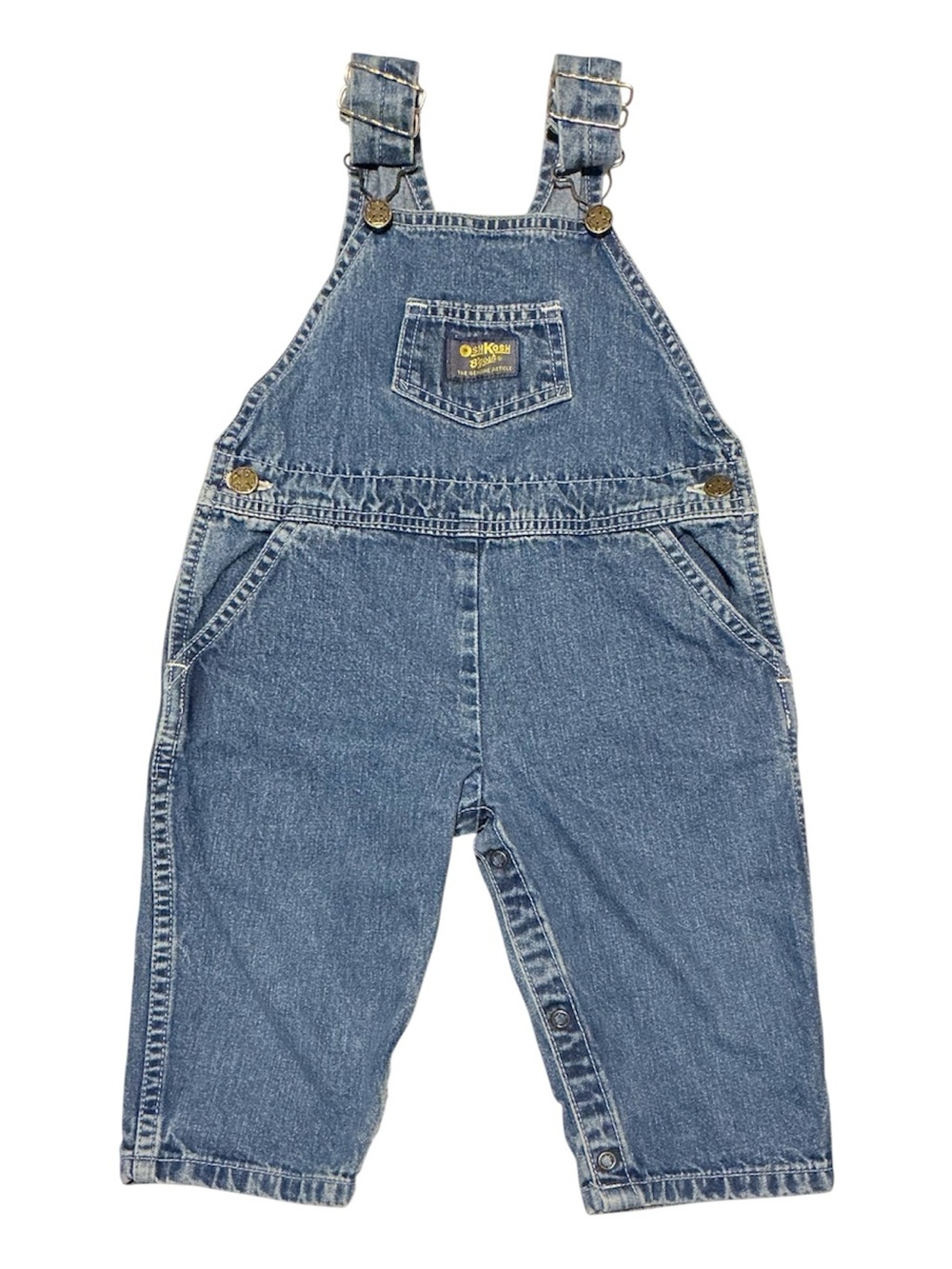 Vintage 90’s OshKosh B'gosh Blue Denim Kids Overalls
